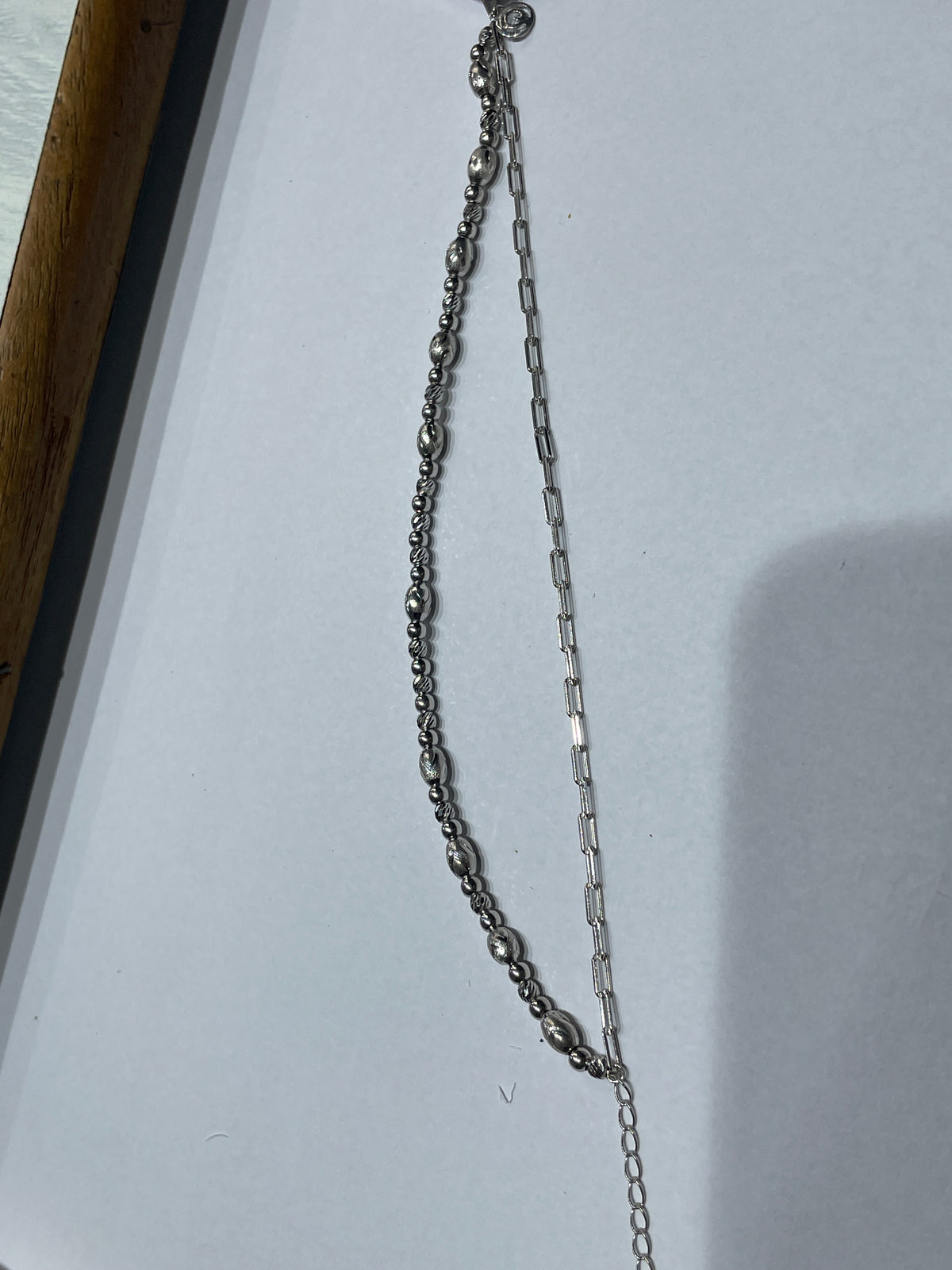 silver bracelet