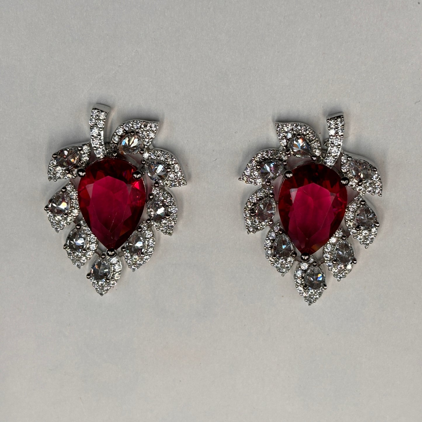 Diamond Spade Earrings
