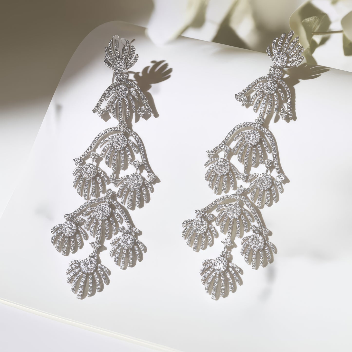 Celestial Cascade Diamond Earrings