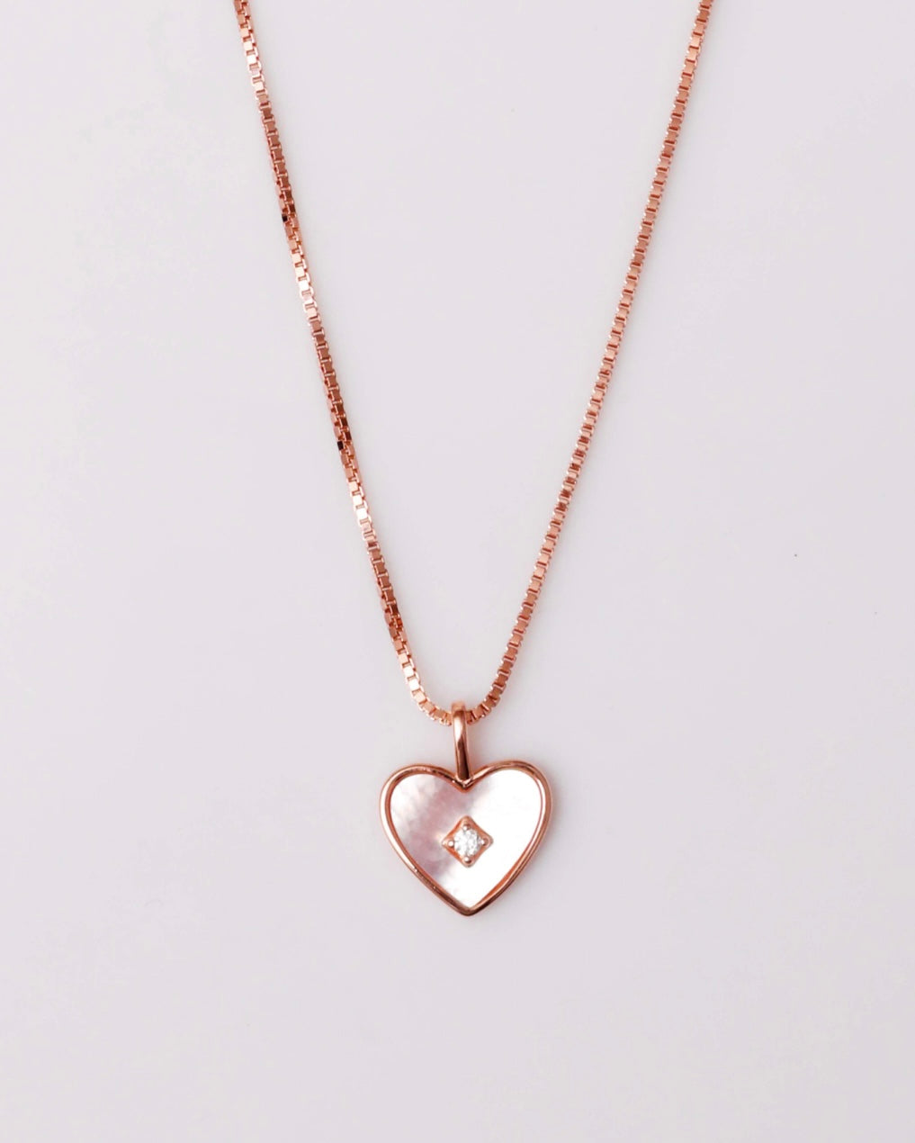 92.5 rose gold silver chain