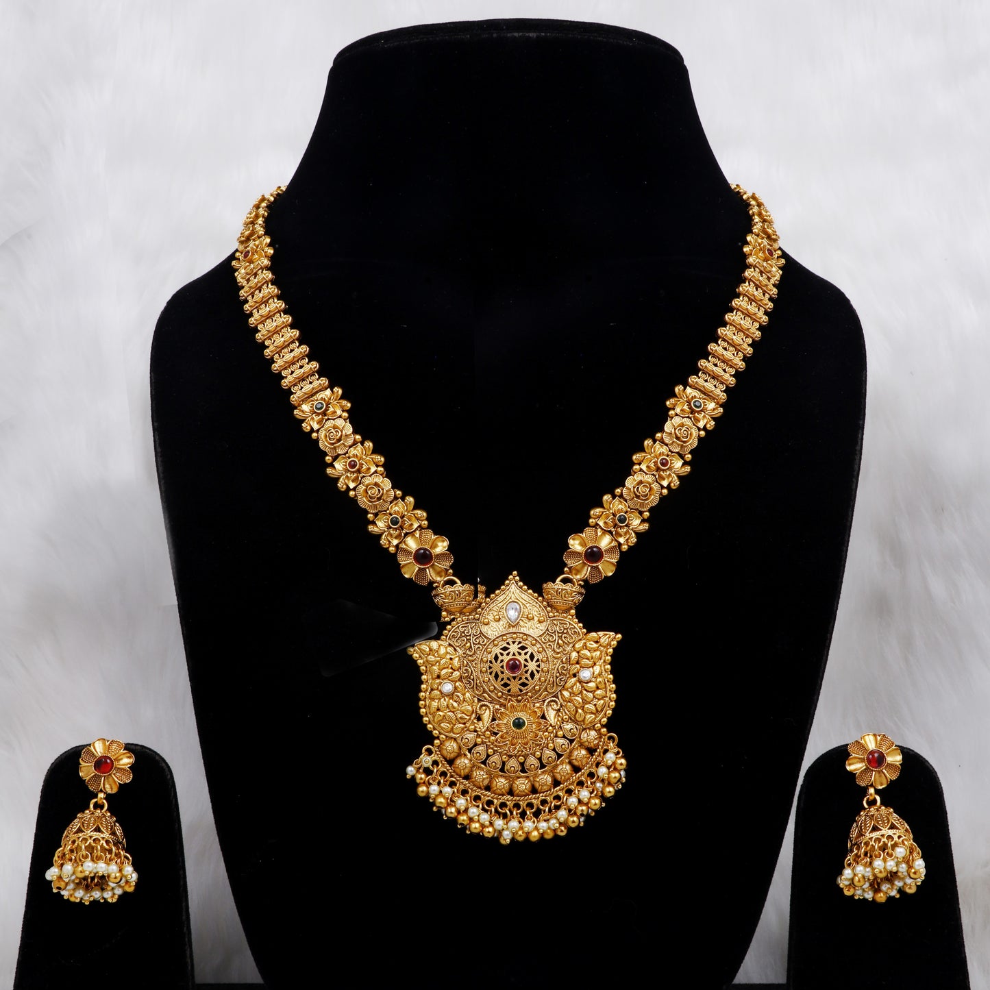 Antique long Necklace Set