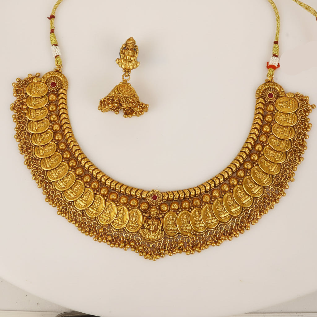 TEMPLE NECKLACE SET