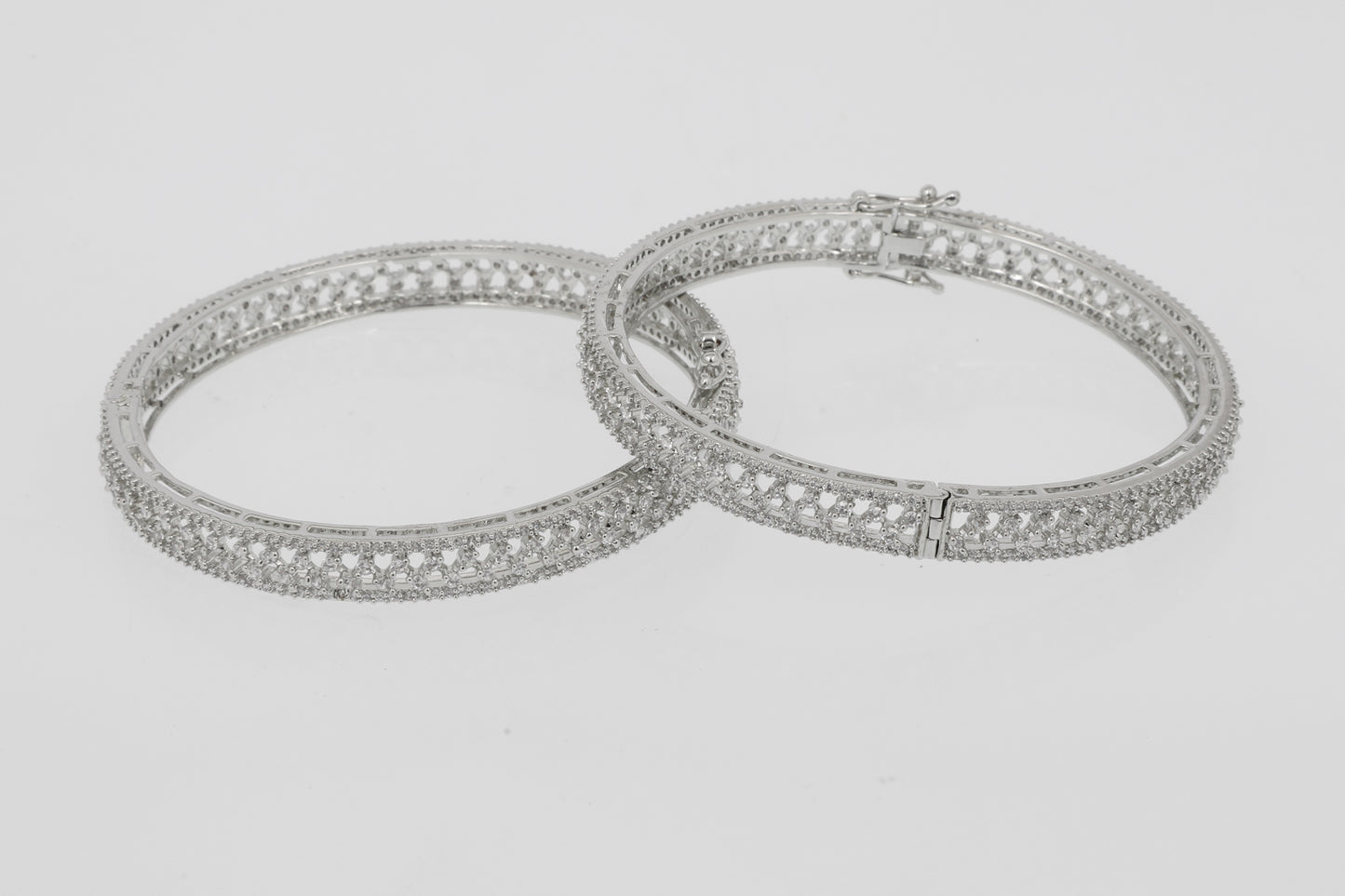 Timeless Diamond Bangles