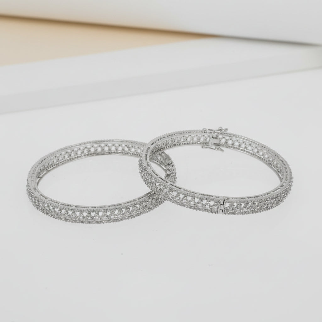 Timeless Diamond Bangles