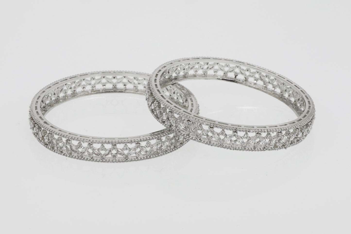 Charming Diamond Bangles