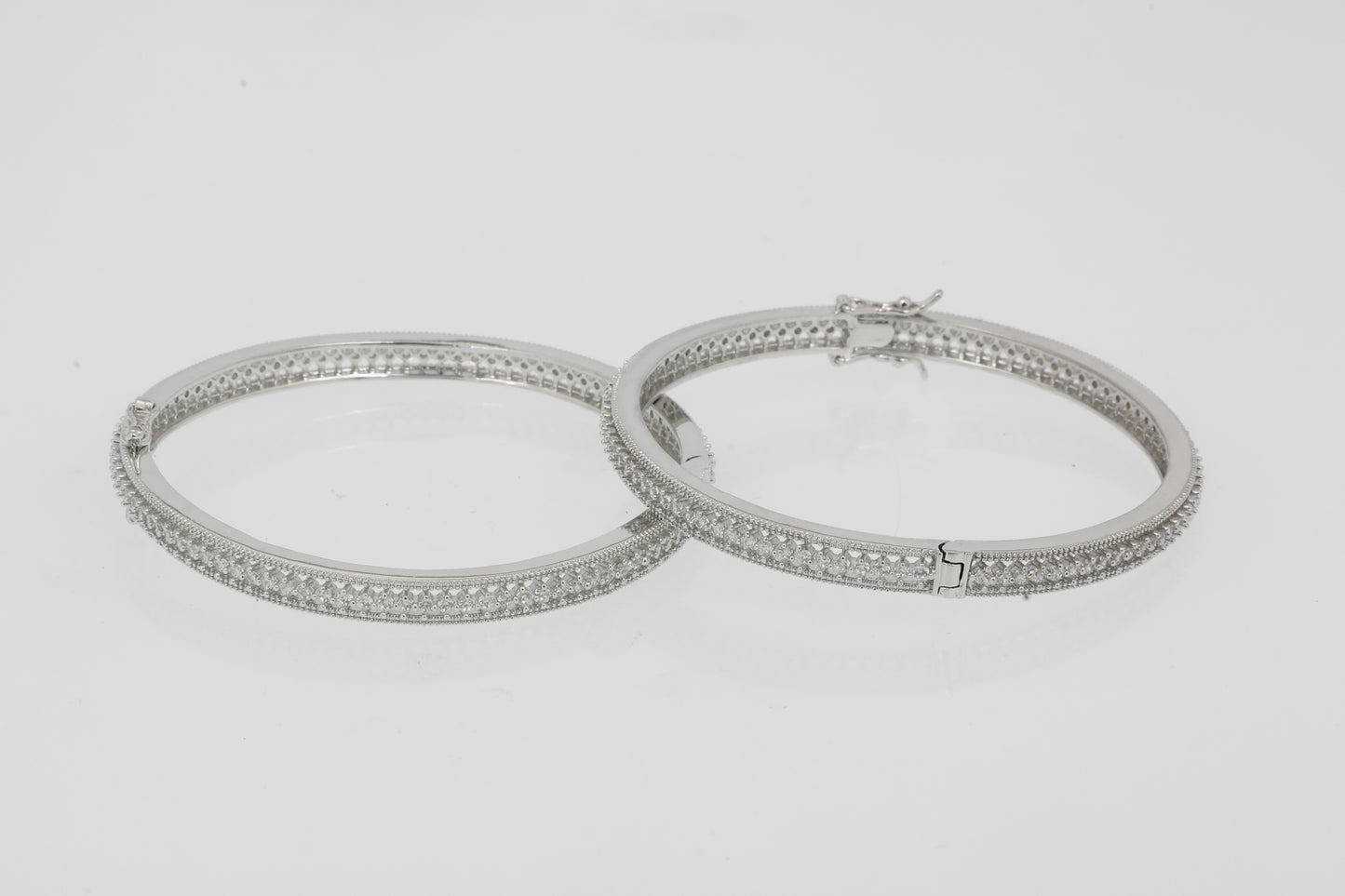 Radiant Diamond Bangles