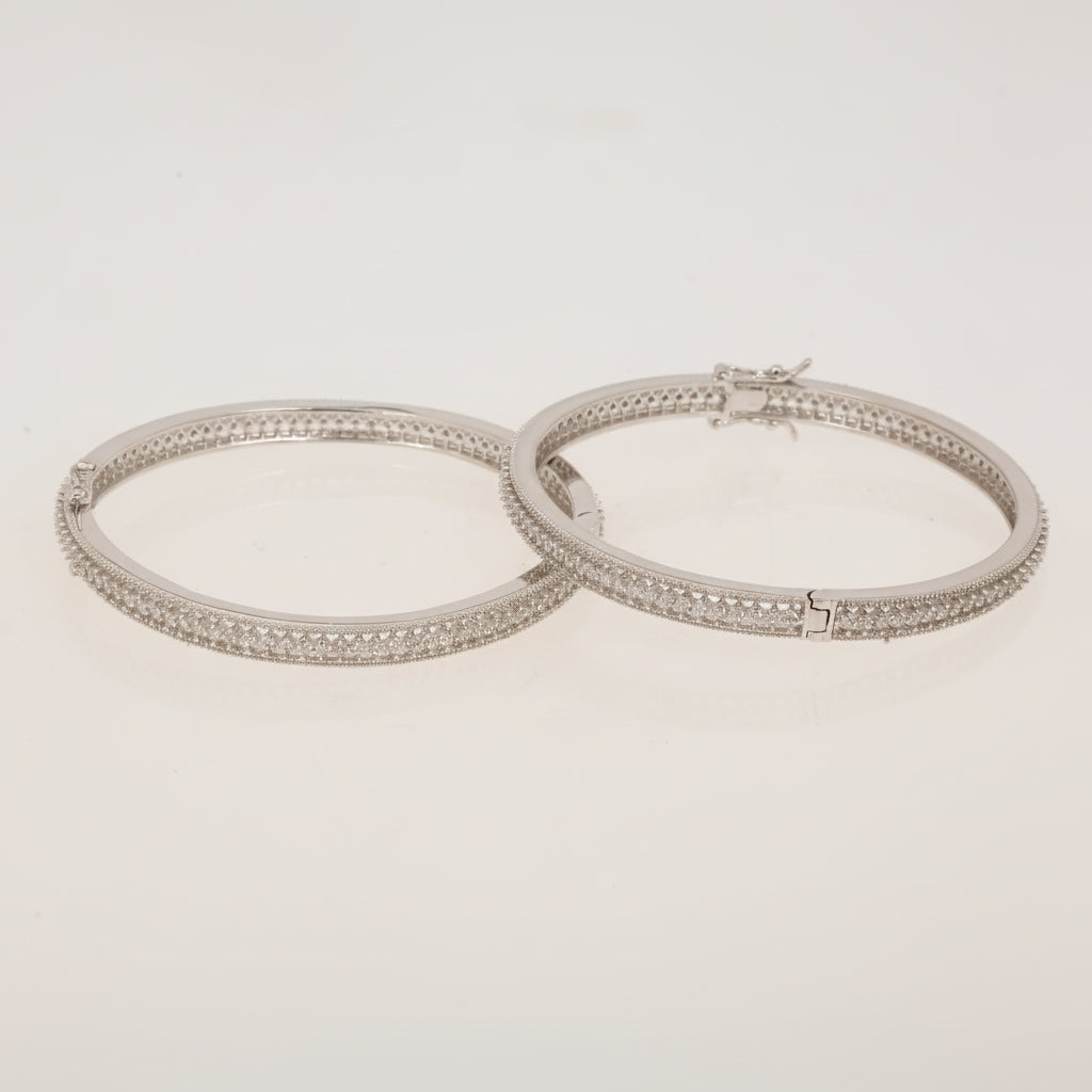Radiant Diamond Bangles
