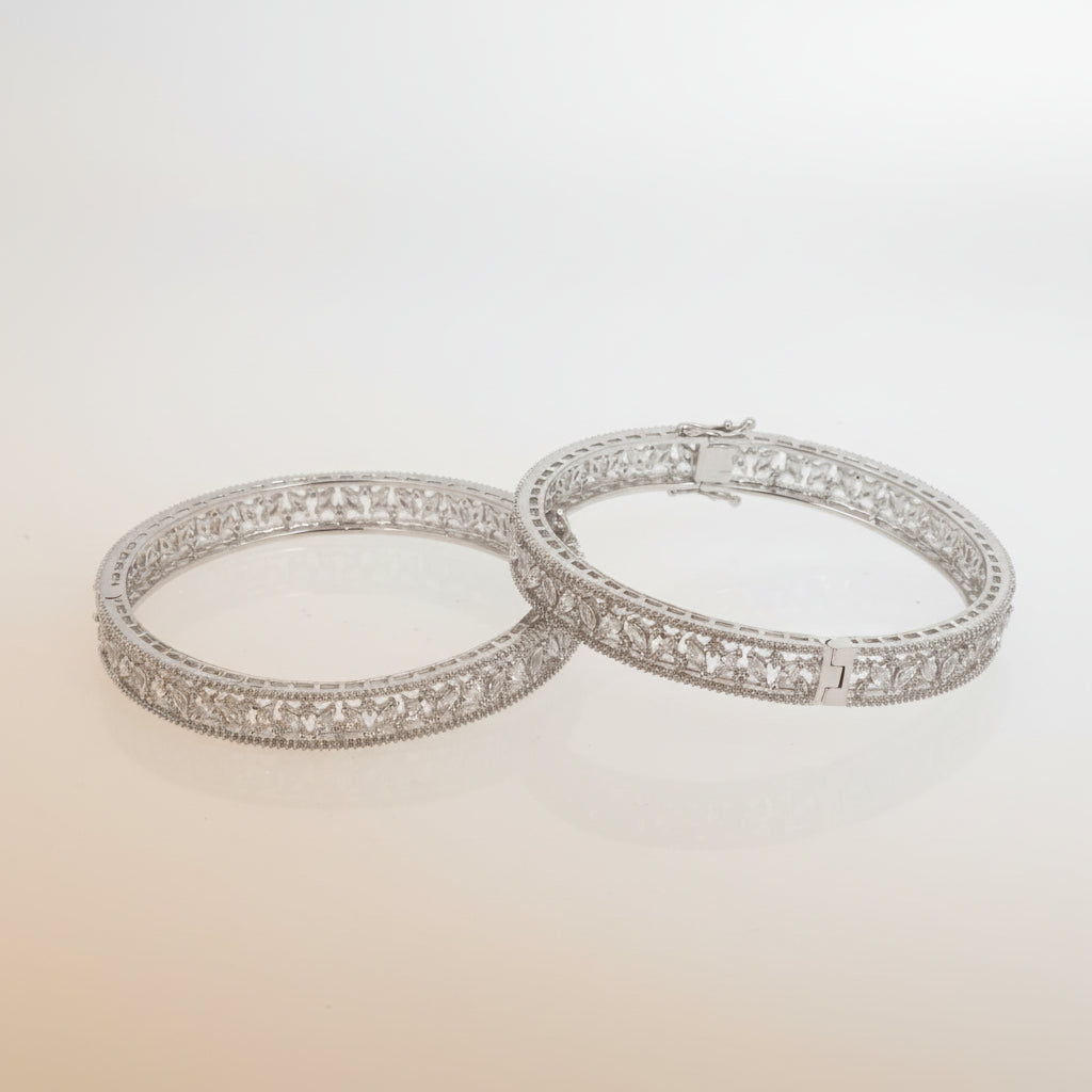 Alluring Diamond Bangles