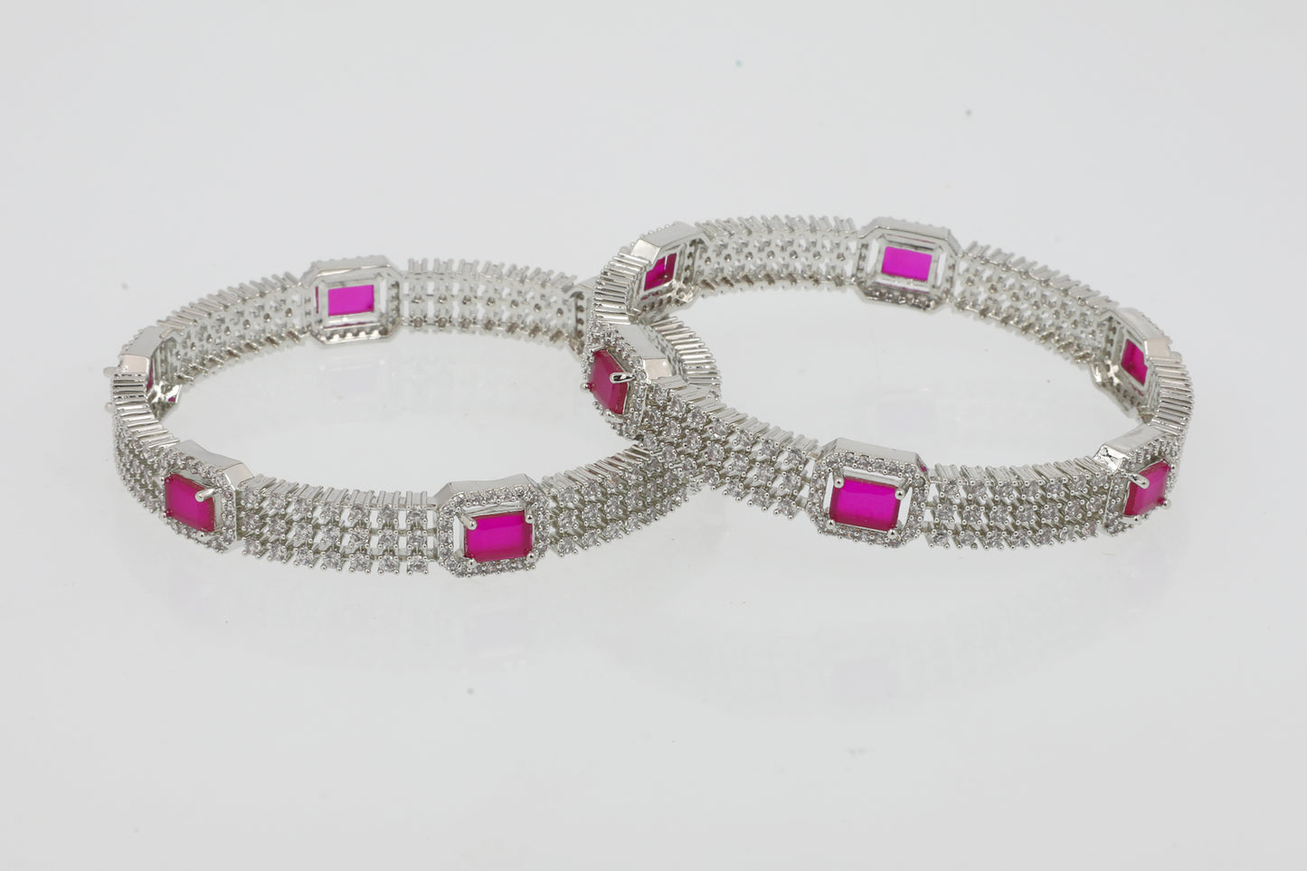 Radiant Diamond Bangles