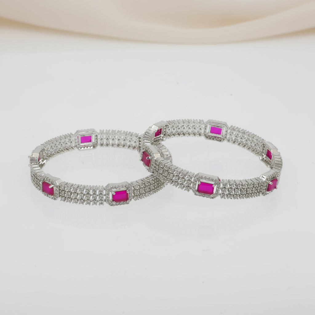 Radiant Diamond Bangles