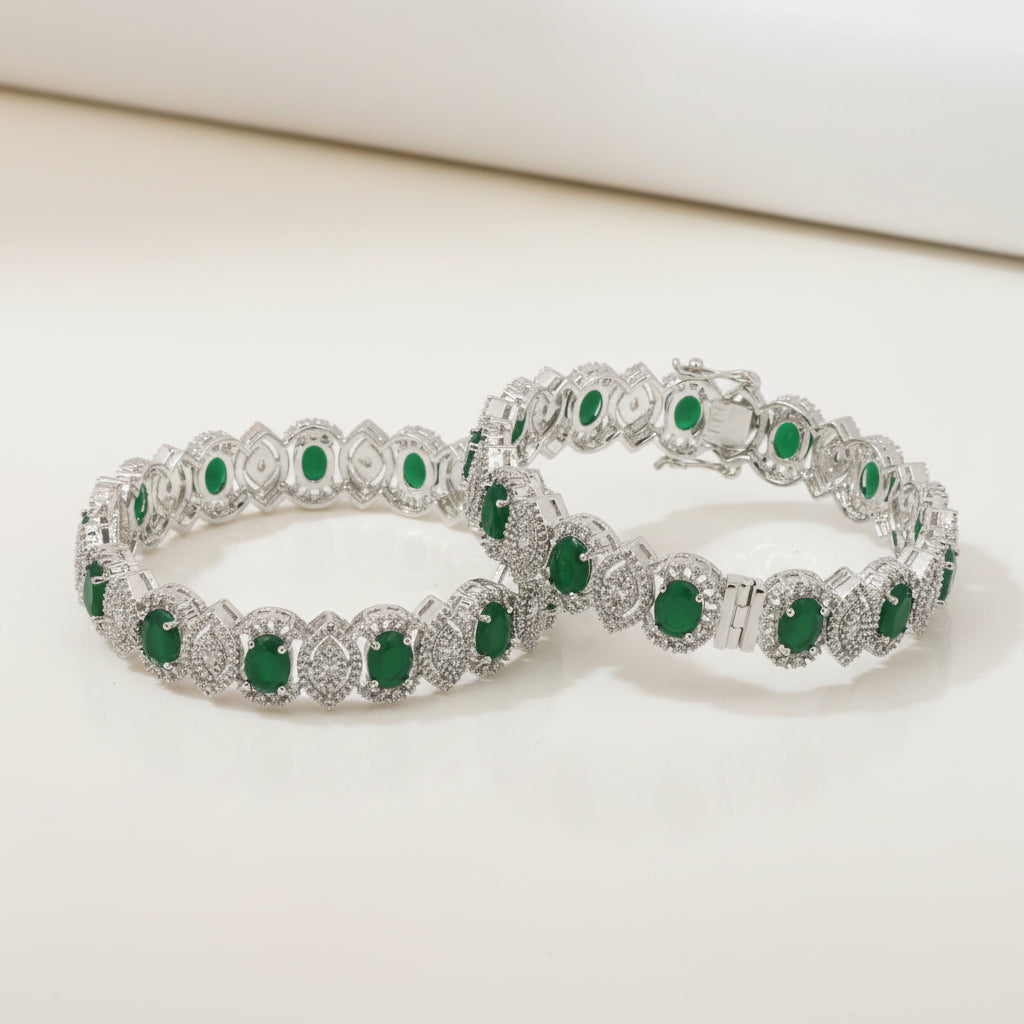 Opulent Diamond Bangles