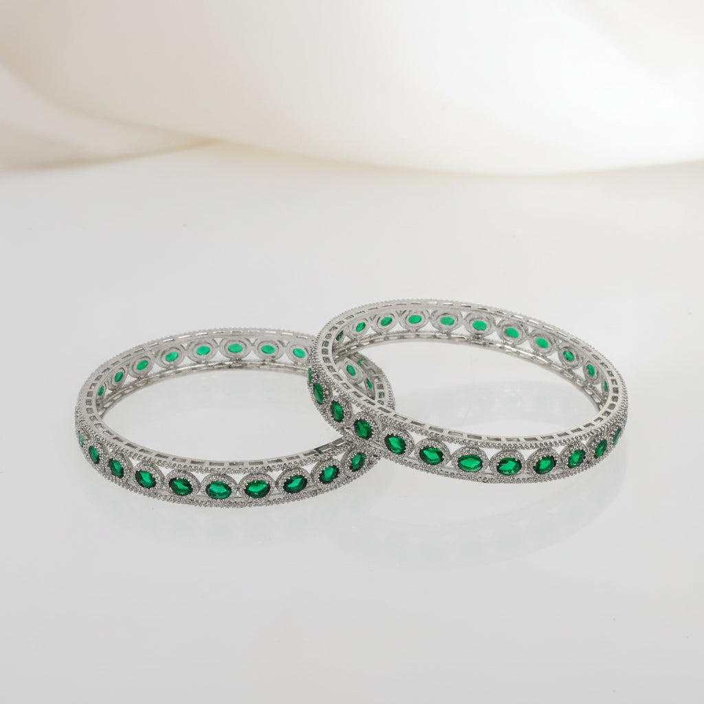 Dazzling Diamond Bangles