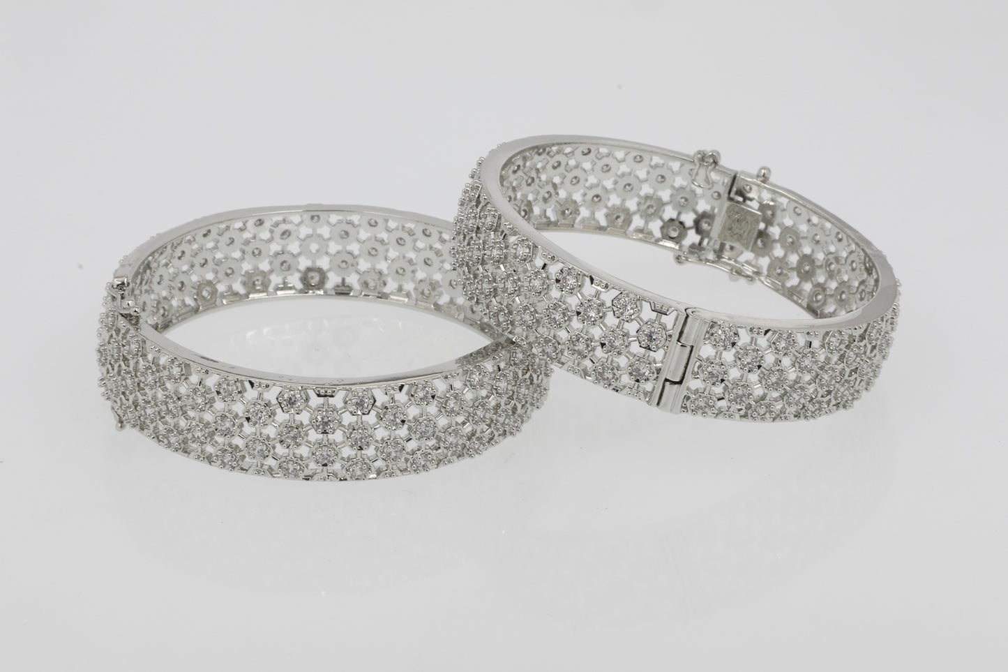 Elegant Diamond Bangles