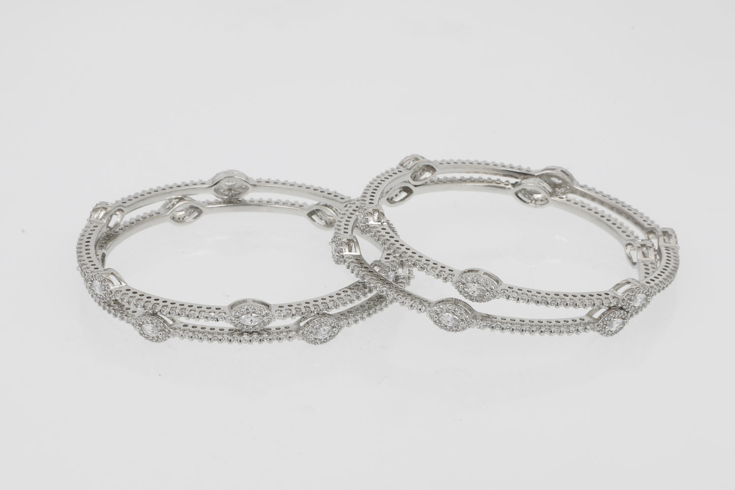 Ethereal Diamond Bangles