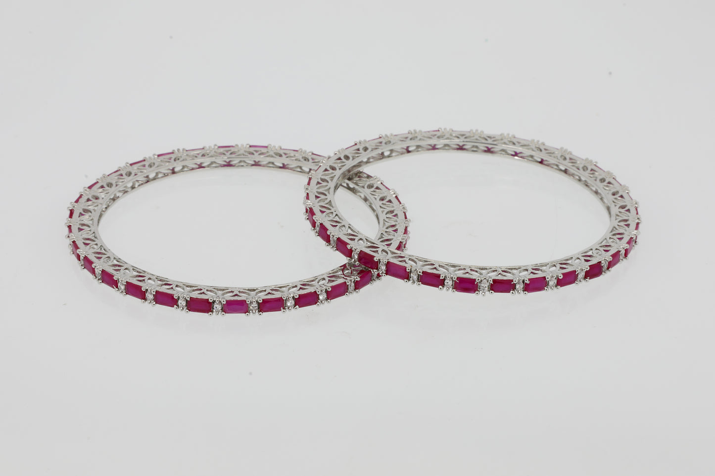 Opulent Diamond Bangles