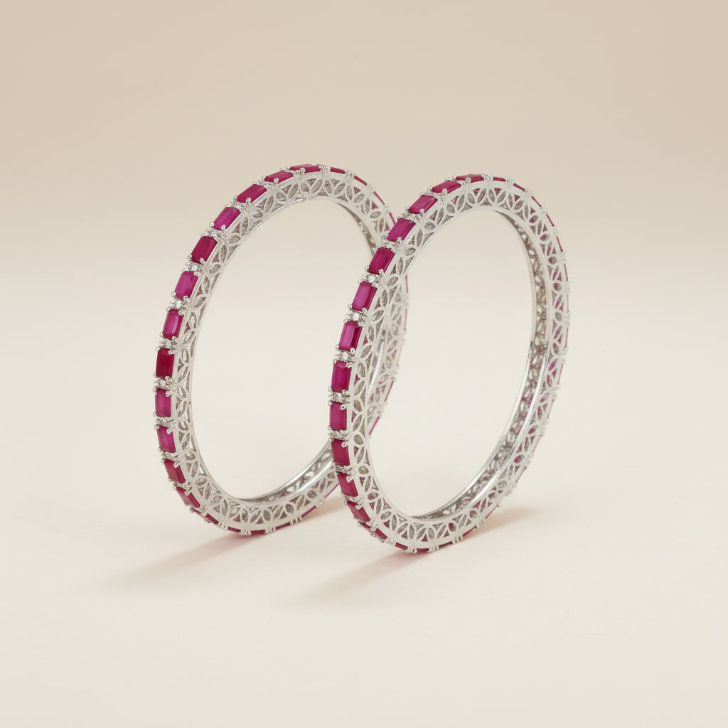 Opulent Diamond Bangles