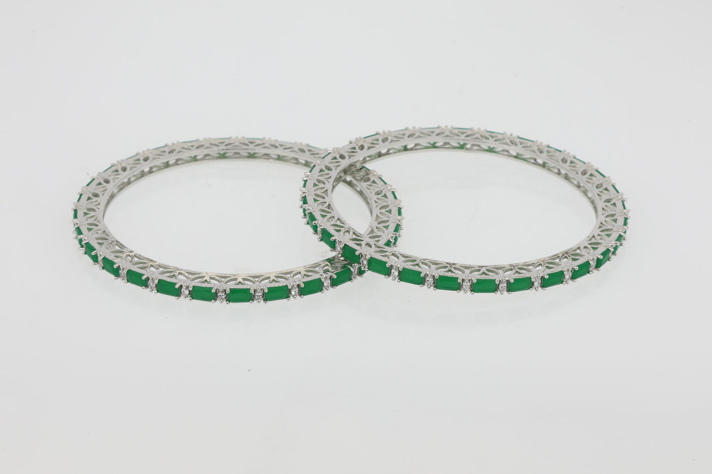 Opulent Diamond Bangles