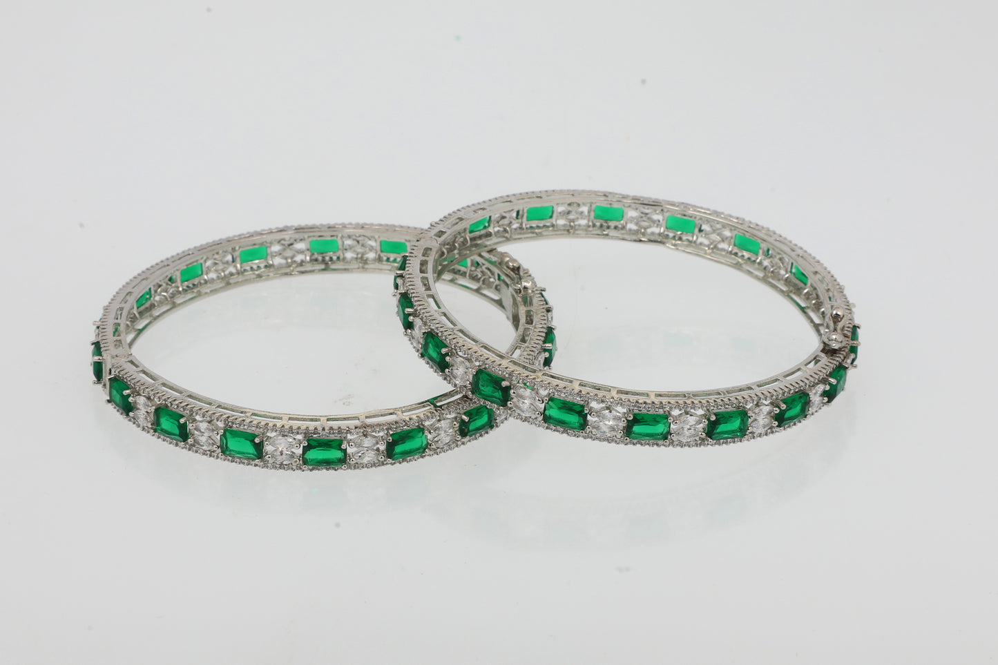 Classic Diamond Bangles