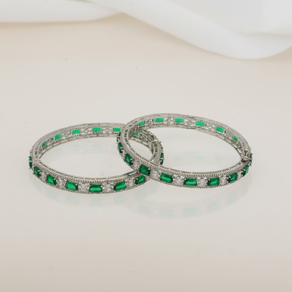 Classic Diamond Bangles