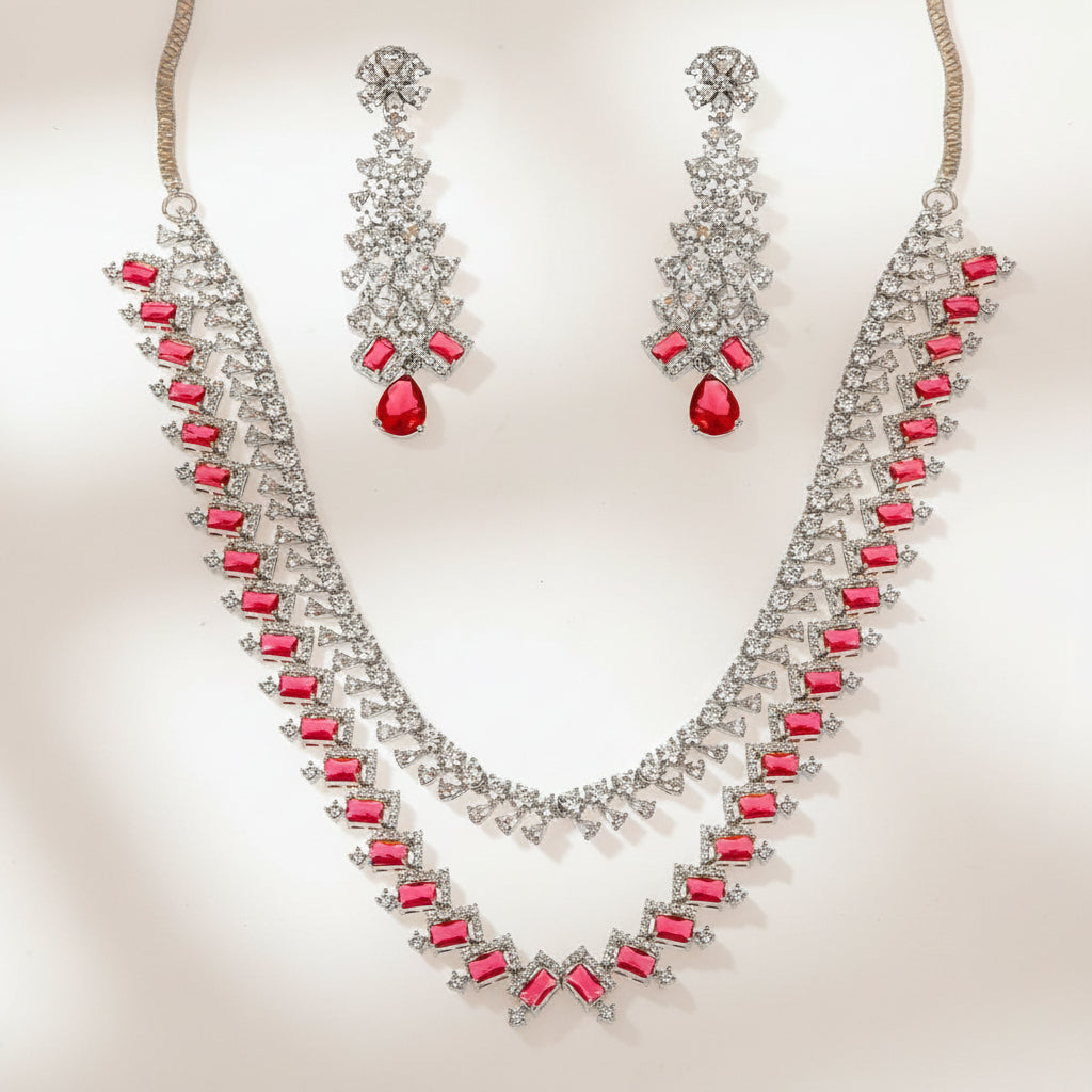 DIAMOND NECKLACE SET