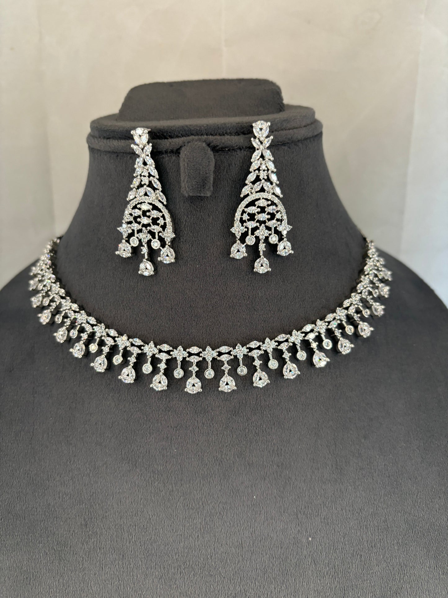 Diamond Necklace Set