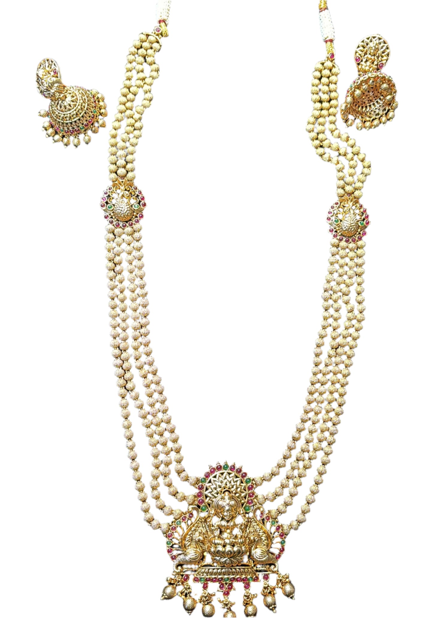 Regal Lakshmi Temple Long Set