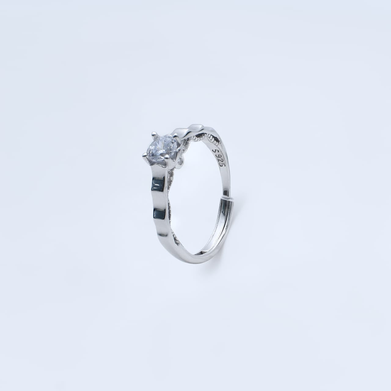 Waves of Shine 92.5 Sterling Silver Ring