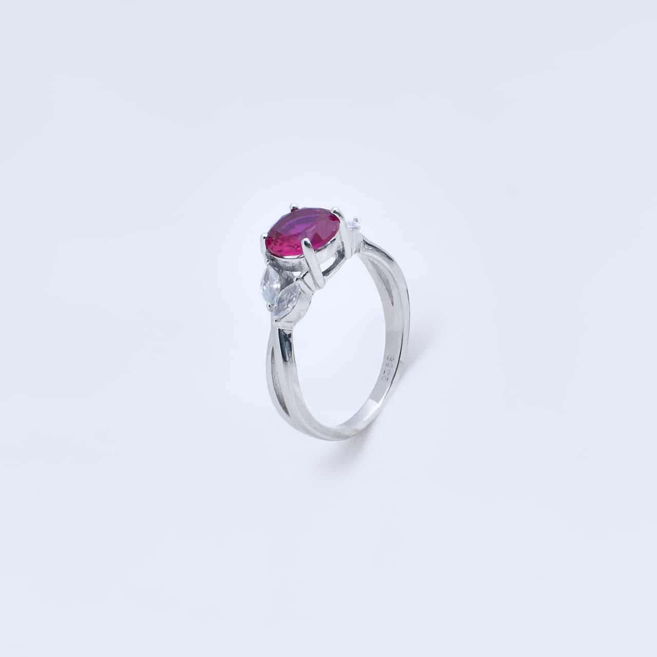 Scarlet Grace 92.5 Sterling Silver Ring