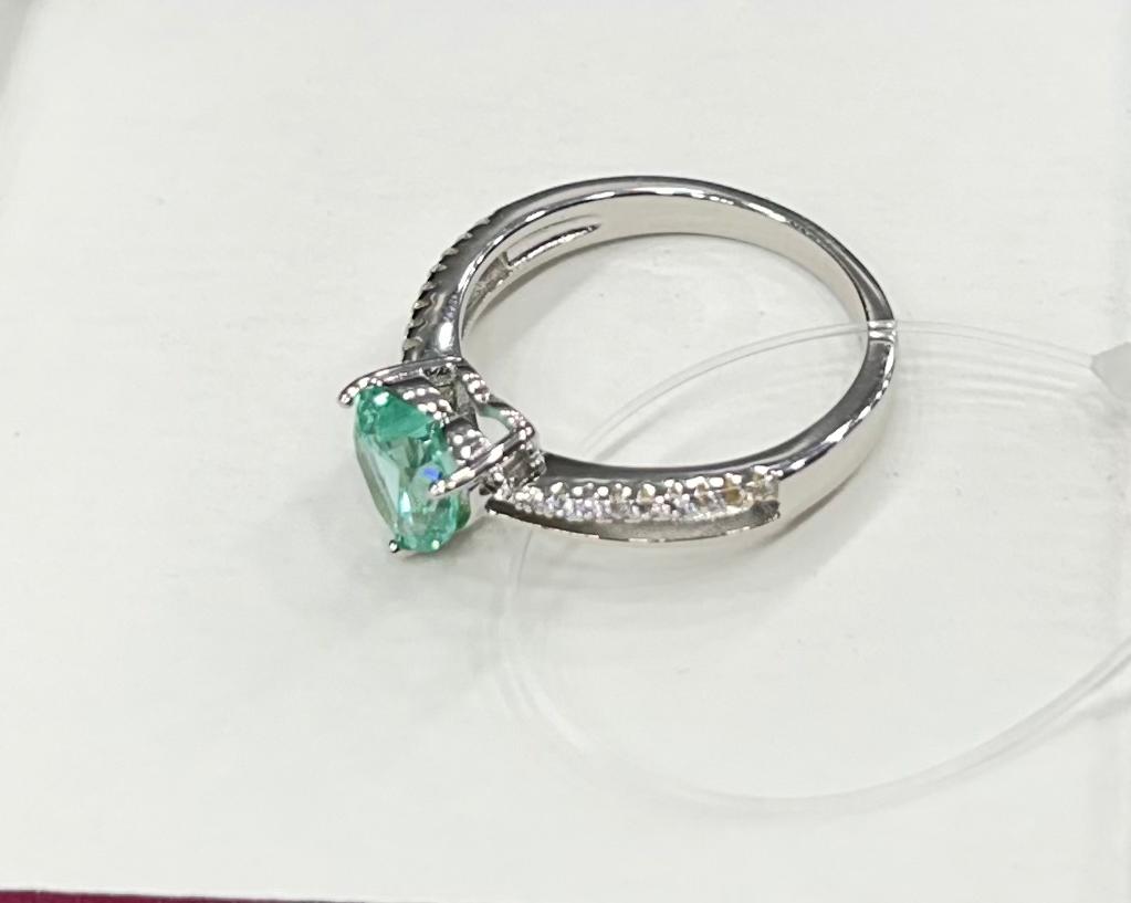 Emerald Radiance 92.5 Sterling Silver Ring