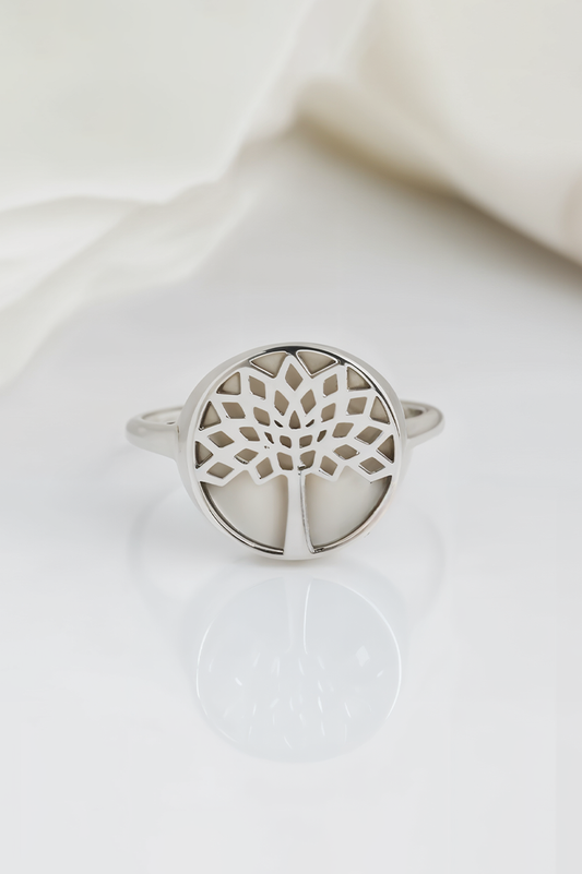 Tree of Harmony 92.5 Sterling Silver Ring