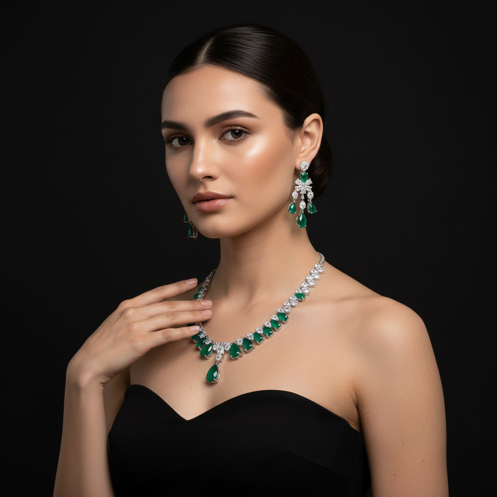 DIAMOND NECKLACE SET
