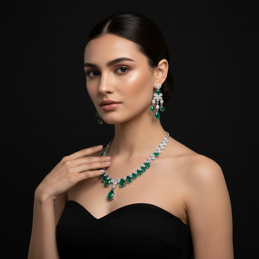 DIAMOND NECKLACE SET
