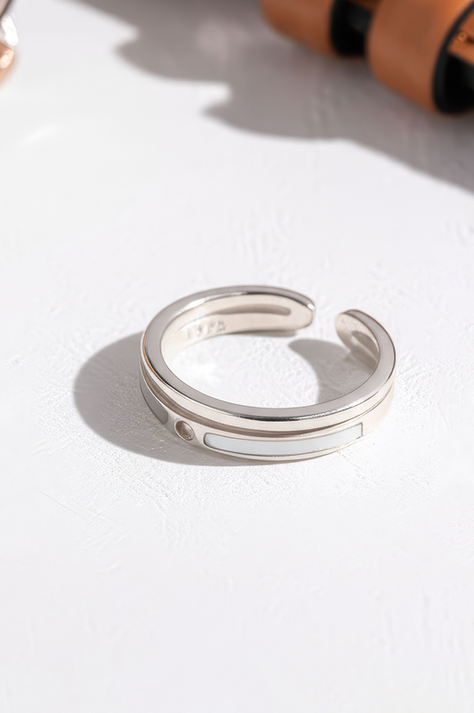 Nova Edge 92.5 Sterling Silver Ring