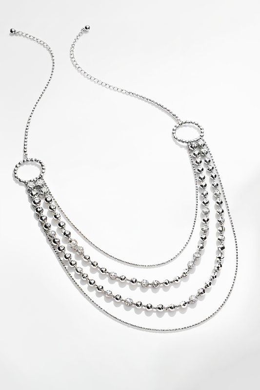 Aurora Multi-Strand 92.5 Silver Chain