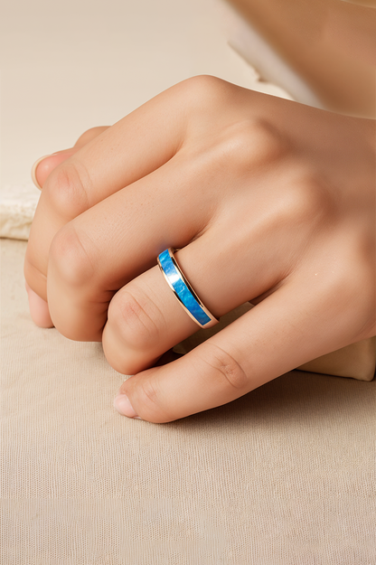 Bluefire Minimal 92.5 Sterling Silver Ring
