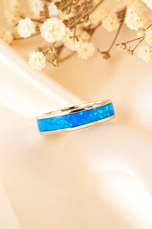 Bluefire Minimal 92.5 Sterling Silver Ring