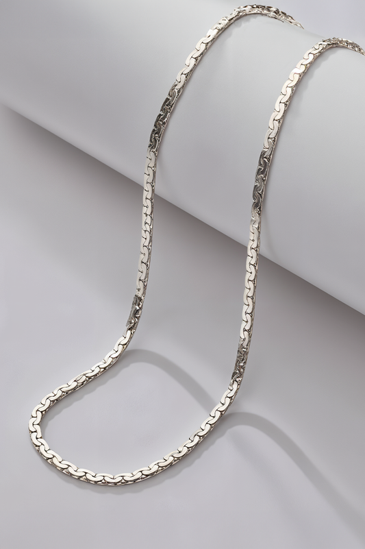 SleekTwist 92.5 Silver Chain