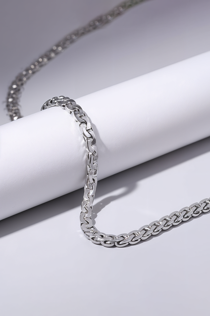 SleekTwist 92.5 Silver Chain