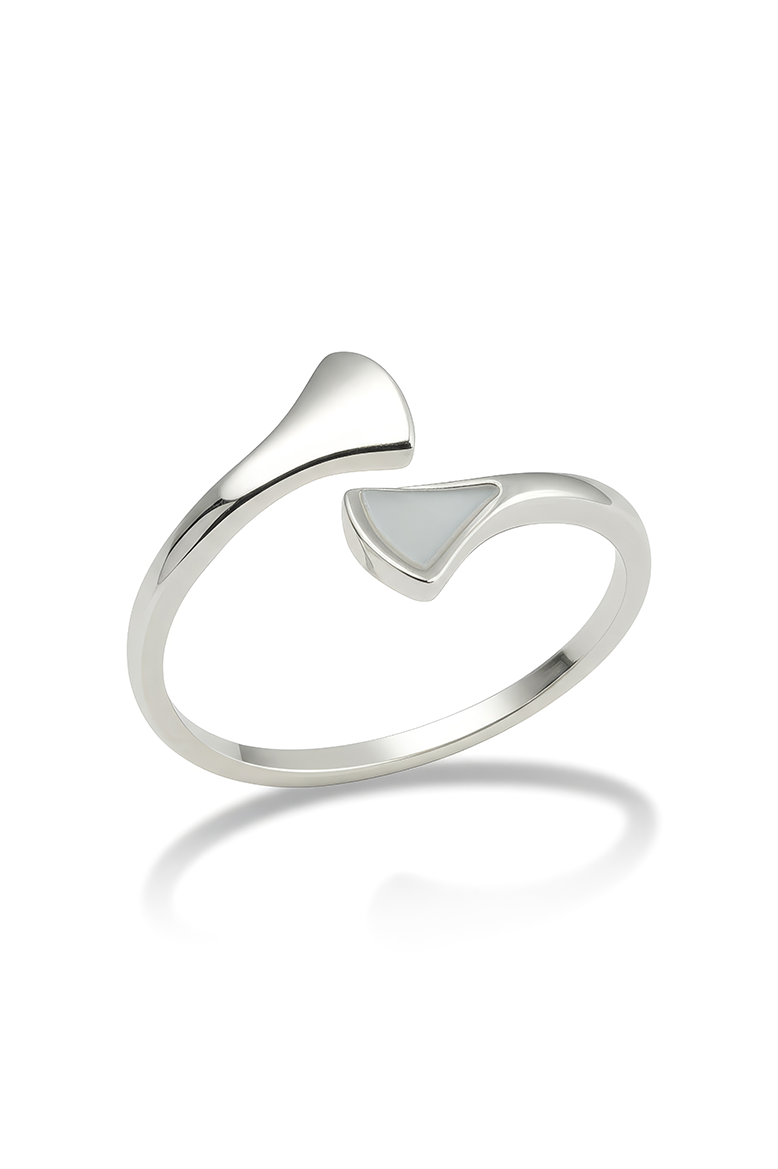 ArrowFlow Minimal Adjustable 92.5 Sterling Silver Ring