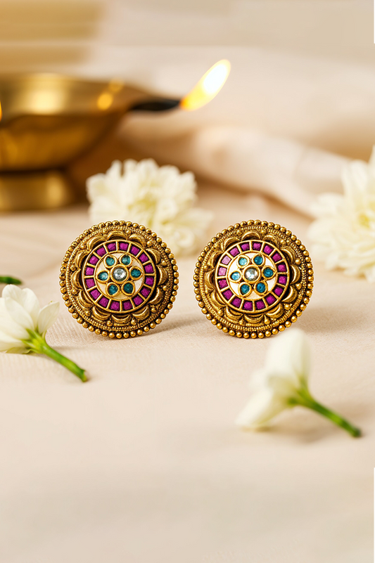 Kashi Antique Studs