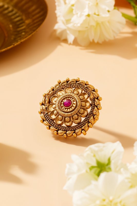 Surya Antique Statement Ring