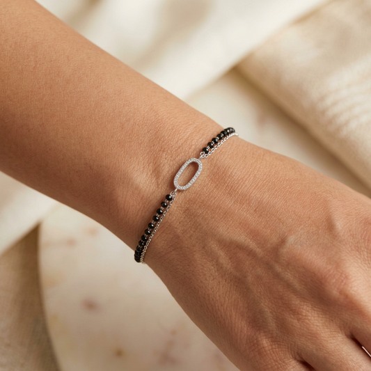 silver bracelet