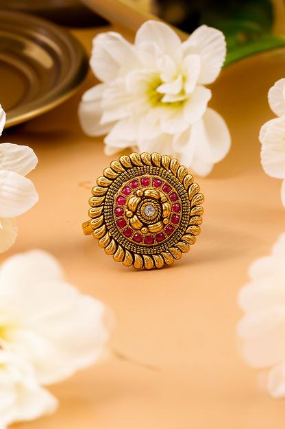 Devyani Antique Ring