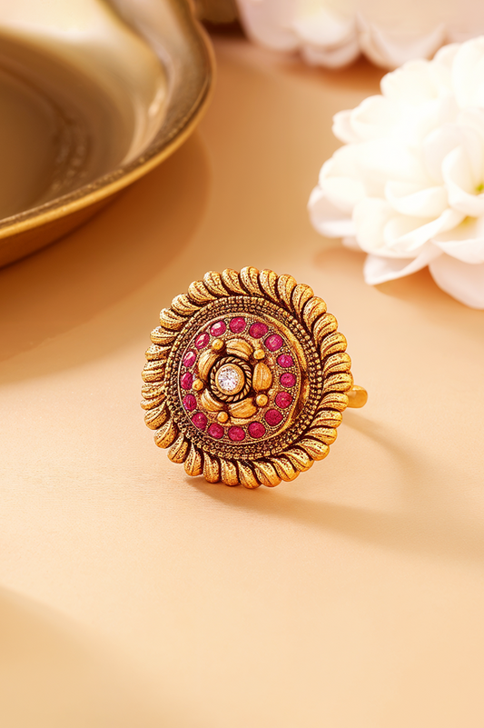 Devyani Antique Ring