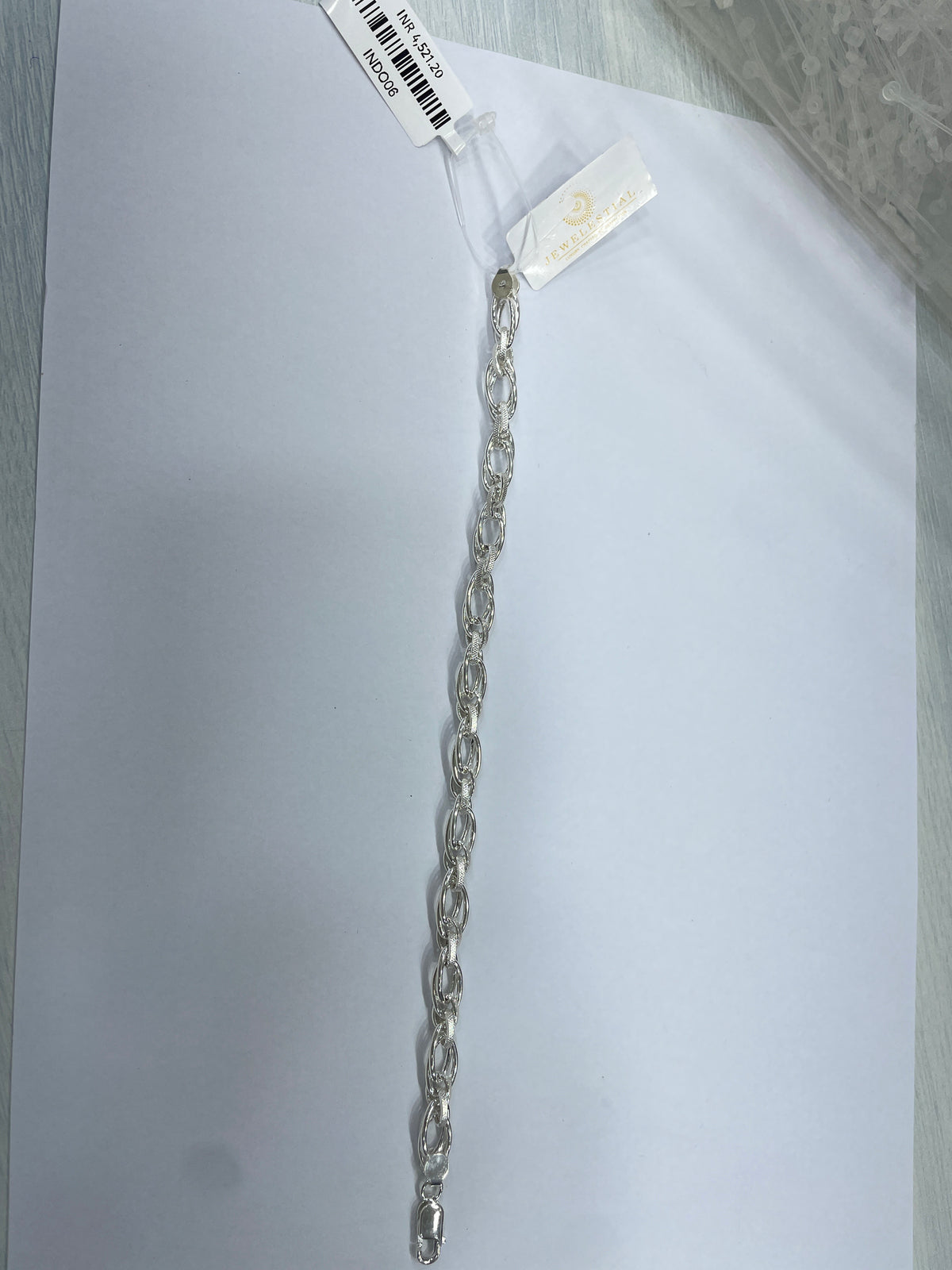 silver bracelet