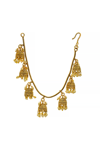 Swarna Ghungroo Temple Kaan Chain