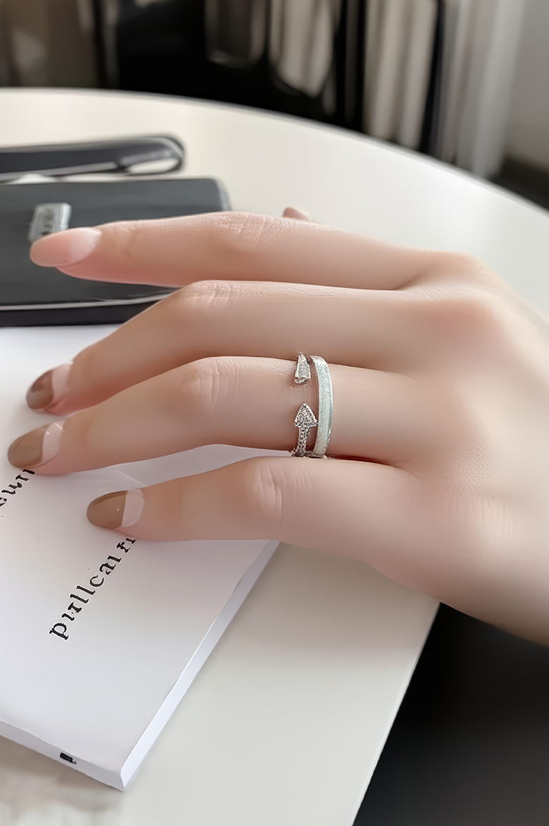 Starlight Arrow 92.5 Sterling Silver Ring