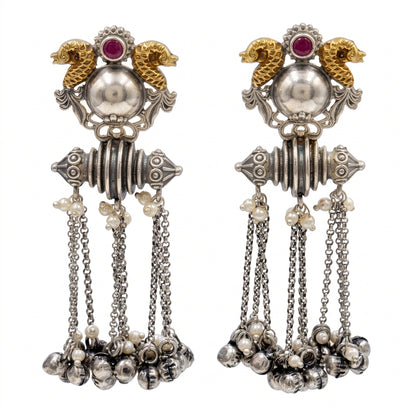 Oxidised Earrings