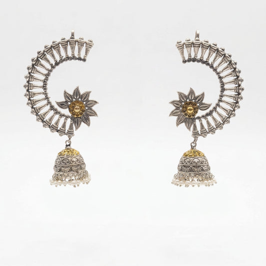 Oxidised Earcuffs