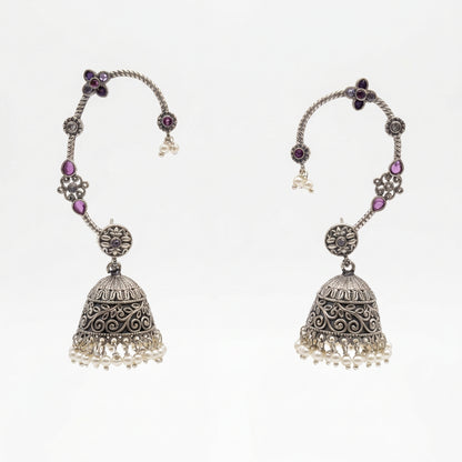 Oxidised Earcuffs